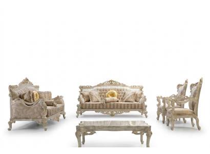 Ensemble de canapés canapé Sofa Canapés Canapés Meubles Classiques 5 pièces. Suite de meubles