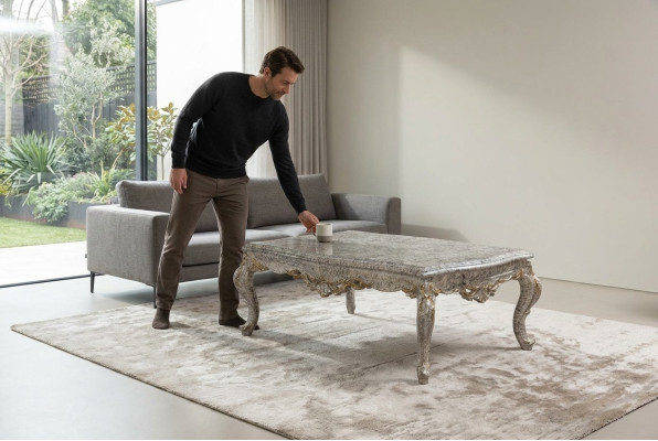 Table de salon de luxe Table basse Table de canapé Table classique Table d'appoint Table d'appoint