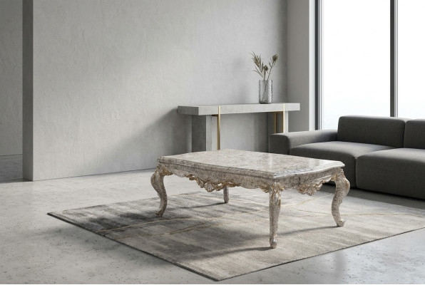 Table de salon de luxe Table basse Table de canapé Table classique Table d'appoint Table d'appoint