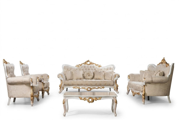 Ensemble de canapé 3311 Ensemble de Sièges Canapé Design Canapé Tissu Canapés Classique Table Basse