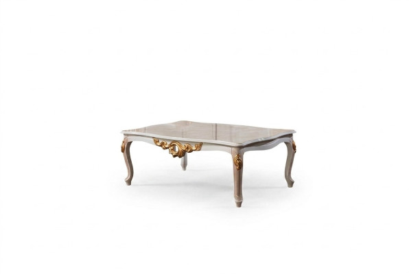 Design Klassischer Couchtisch Beistelltisch Sofa Wohnzimmertisch Möbel Holz