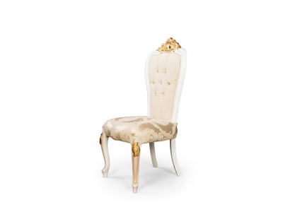 Chaise classique Chesterfield - Ensemble de 4 chaises de salle à manger - Suite de fauteuils