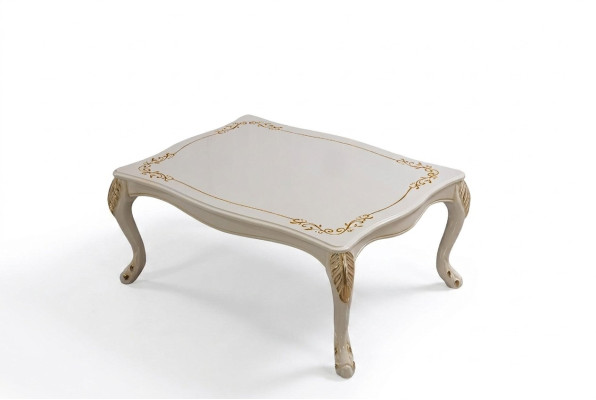 Table basse Table d'appoint classique de luxe pour le salon Design Mobilier Bois Neuf