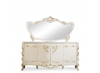 Bahut Miroir Suite Ess Baroque Commodes Commode en bois Commode en bois Armoire en bois neuve