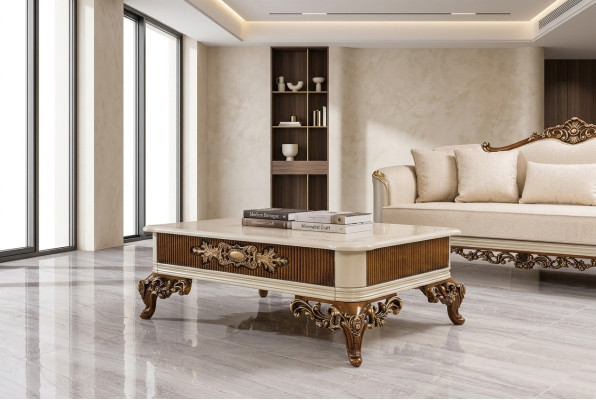 Table basse Table Table basse Table en bois Tables Designer Luxe Table d'appoint nouvelle