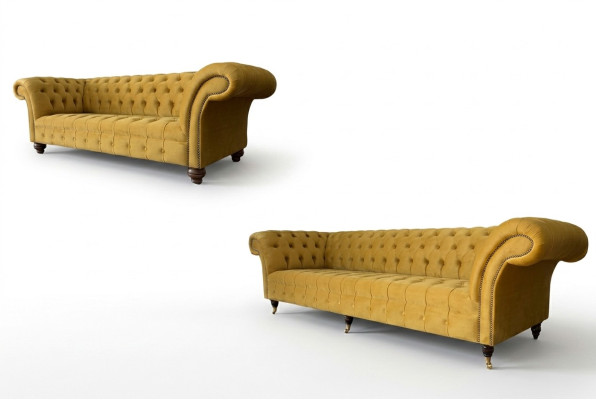Ensemble de canapés 3+2 places Canapés design Canapés Rembourrage Chesterfield