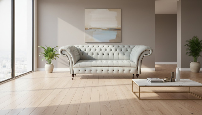 Canapé Chesterfield Design Ensemble de canapé de siège de canapé rembourré de luxe.