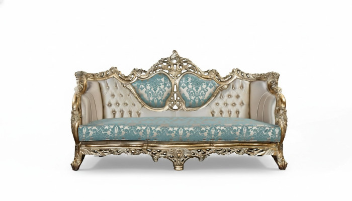 Canapé 3 places Canapé designer Luxueux Revêtement Canapés Canapés Tissu Textile neuf