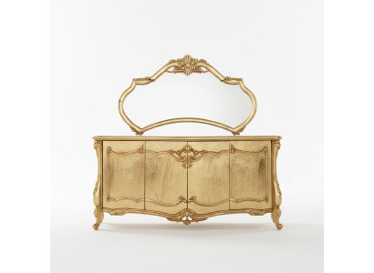 Buffet miroir Luxe Commode Suite Mobilier Commodes Buffets Or