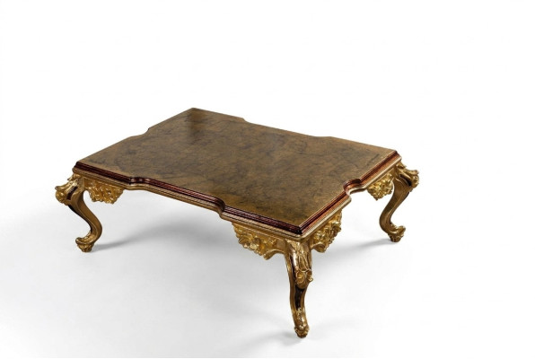 Table basse baroque Table en bois Meubles Mobilier Salon Classique