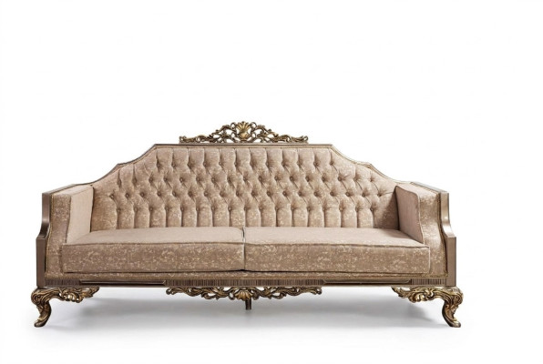 Canapé classique Canapé de luxe Tapisserie Canapé Meubles Canapés Ameublement Baroque