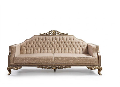 Canapé classique Canapé de luxe Tapisserie Canapé Meubles Canapés Ameublement Baroque