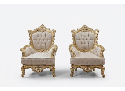 Fauteuil Chesterfield en cuir Place 1+1 Canapé Rembourrage Mobilier Ameublement
