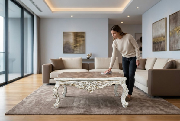 Table basse Table Tables de café Meubles Baroque Rococo Tables Ameublement