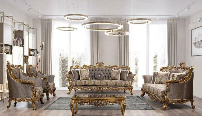 Meubles de luxe Mobilier Table basse Table Salons classiques Tables basses 118x75cm