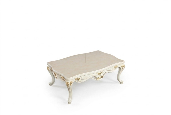 Classique r Baroque en bois - Tables de salon de meubles classiques Table basse