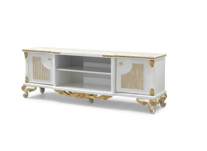 Classique Buffet TV commode Commode en bois Buffet Bas Commodes Baroque