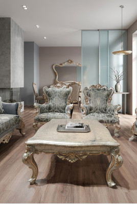 Table basse en marbre Design Tables Table de salon Tables basses Meubles en bois