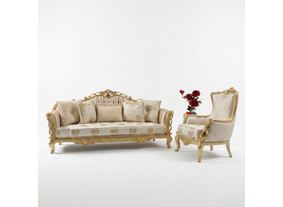 Ensemble de canapé classique pour salon Mobilier 3+1 places