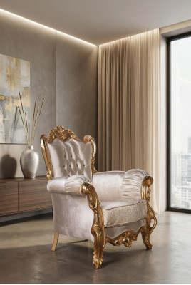 Fauteuil style antique fauteuil baroque mobilier rococo ameublement neuf chaises