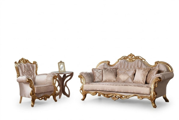 Ensemble de canapé 3+1 siège Canapé Tissu Mobilier Ensemble Suite Siège Classique Meubles