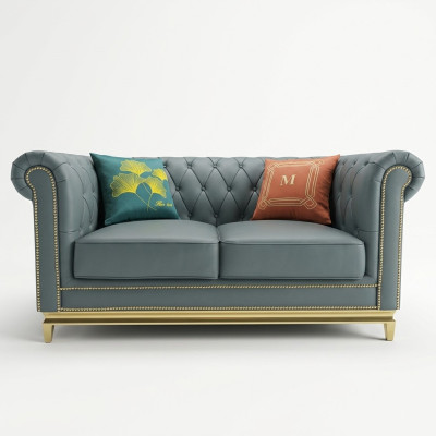 Chesterfield Canapé deux places Mobilier de design Meubles classiques Sofas