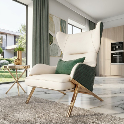 Fauteuil Fauteuil une place Chaise Hôtel Détente Mobilier Cabinet d'avocats Réception Ameublement