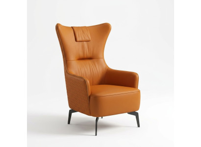 Fauteuil à oreilles Fauteuil fauteuil une place Chaise relax hôtel Mobilier de bureau Réception de cabinet d'avocats