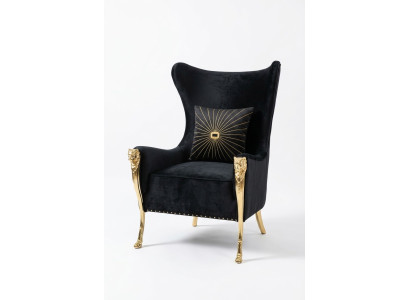Fauteuil de luxe Canapé Rembourrage Meuble Canapé une place Canapé Fauteuil à oreilles