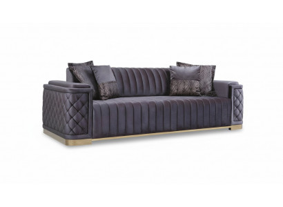 Canapé de luxe xxl canapé grand canapé 246cm velours design meubles canapés tissu