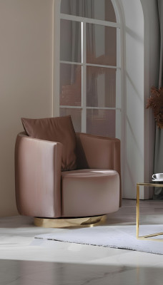 Fauteuil Mobilier de luxe Ameublement Canapé Canapé Fauteuil Une place Se détendre Club Ameublement rembourré