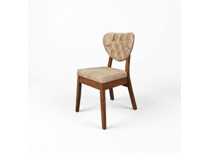 Chaise beige en bois Chaise Chesterfield Chaises design rembourrées Mobilier de sièges luxueux
