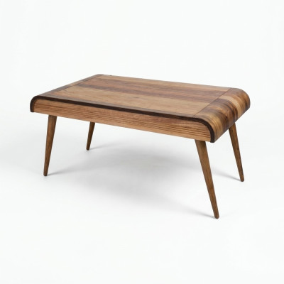 Table basse en bois sur pieds en bois pour votre salon Modèle design original neuf