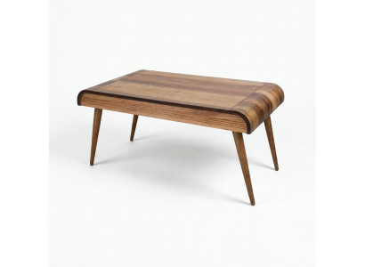 Table basse en bois sur pieds en bois pour votre salon Modèle design original neuf