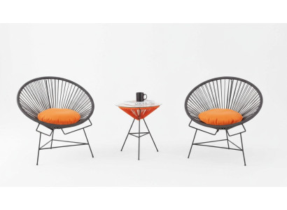 Ensemble de chaises suite 2x fauteuil table chaises rembourrage mobilier de jardin patio