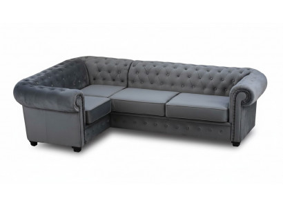 Canapé Chesterfield en tissu d'ameublement de canapé Sectionnel Canapé Canapés Canapés Tissu Textile