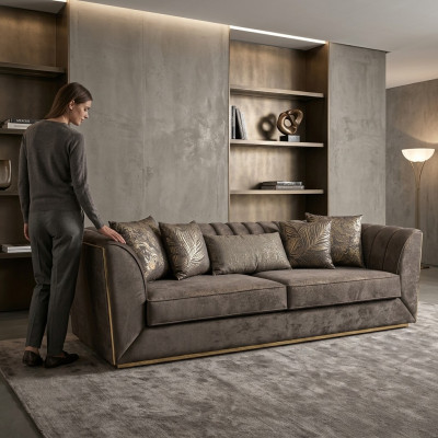 Canapé moderne de luxe Tauper trois places