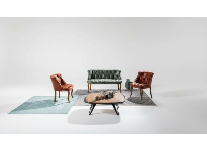Canapé Chesterfield moderne en simili cuir, meubles, canapé deux places, fauteuil de style