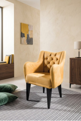 Fauteuil de luxe orange pour salon, fauteuil individuel, fauteuil de télévision, nouveau fauteuil de lecture