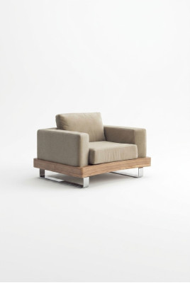 Beige Blanc Fauteuil Fauteuil de salon Mobilier de salon Chaise de lecture Fauteuil à oreilles