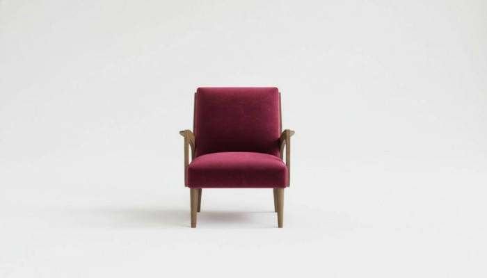Fauteuil de salon de luxe une place fauteuil cocktail fauteuil de lecture Tissu