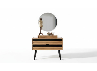 Designer de luxe Véritable coffre en bois Commode Marron Coffre de rangement Moderne neuf