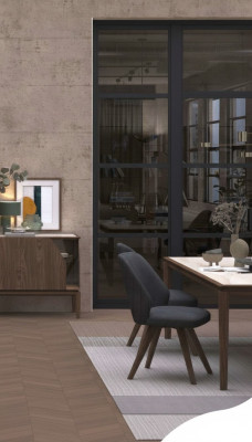 Chaise de salle à manger Mobilier de siège de luxe Chaises de cuisine Style moderne Siège simple
