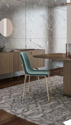 Chaise de salle à manger moderne de luxe, meubles de style moderne, travail du bois de qualité
