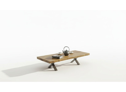 Table basse en bois Mobilier de salon moderne Table de rangement de luxe Table TV