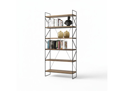 Étagère murale Bibliothèque moderne Étagère de salon Mobilier en bois de designer