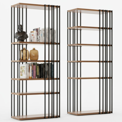 Étagère à livres Armoire de luxe Moderne Salle de séjour Unité murale Étagères de rangement neuves