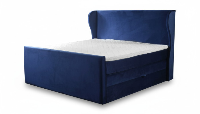 Lit Lit double Chambre Velours Tapisserie Lits Design Mobilier Tapisserie