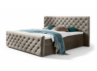 Chesterfield Velvet Lits Lit double 160x200 Lits design Mobilier d'hôtel