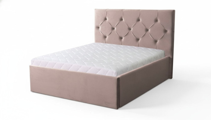 Chambre de luxe Lit Lit double Textile Lit Tissu Lits Meubles Ameublement